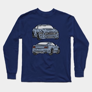 muscle car sport Long Sleeve T-Shirt